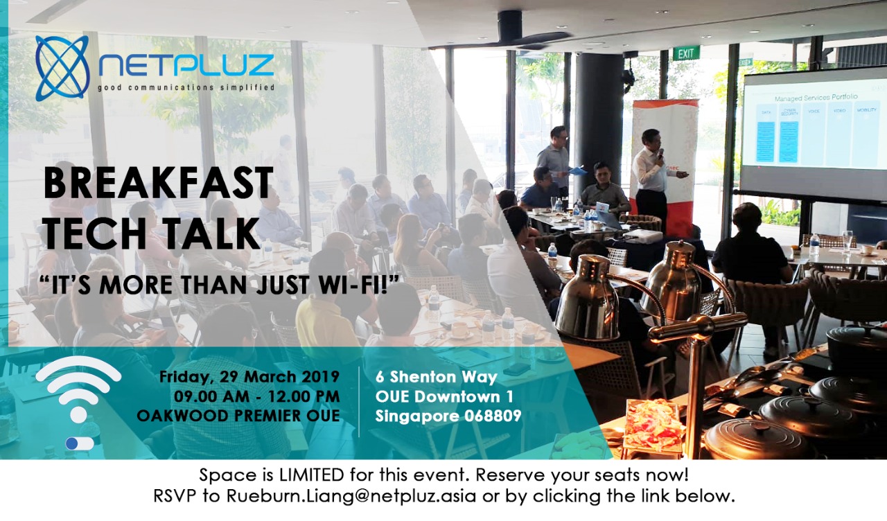 Breakfast Tech Talk | It’s More Than Just Wi-Fi!