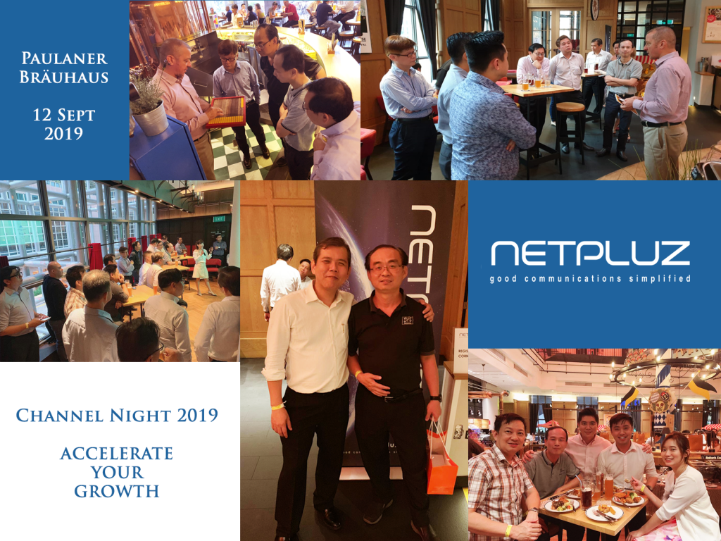 Netpluz Channel Night 2019 Managed Service Provider Singapore