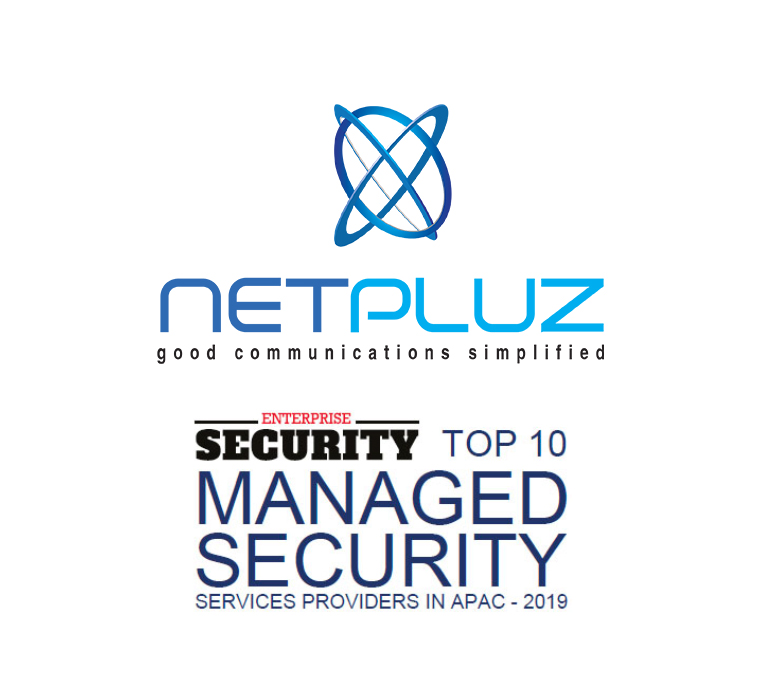 Enterprise Security: NETPLUZ as TOP 10 Managed Security Service Provider in APAC 2019